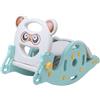 Scivolo per bambini 3 in 1, giocattolo a dondolo pieghevole, rampicante, parco