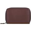 mywalit portafoglio donna di pelle Medium Zip Around - 1266-158- cacao