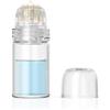 KOMEY SKIN Hydra Needle 20 Derma Stamp Microneedling Roller 0,25 mm per la crescita di capelli e barba, applicatore di siero con aghi in titanio, fiale da 5 ml, rullo riutilizzabile per anti-invecchiamento e