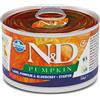 RUSSO MANGIMI SpA Natural & Delicious Pumpkin Starter Mini con Agnello, Zucca e Mirtillo - 140GR