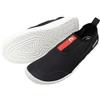 Cressi Kiwi Shoes Black/Red White Sole 36 - Scarpa Unisex Ideale per Sport Acquatici e Passeggiate in Ambienti Umidi, al Mare e in Spiaggia, Nero/Rosso Suola Bianca, 36