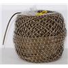 Vanzo Tubetto in PVC Marrone di altissima qualità Adatto per la Legatura delle Piante ai sostegni, Disponibile in Vari diametri Confezione da 1 kg (150 Metri Circa) (3 mm)