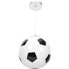 DIYEAH Lampadario in Vetro Forma Calcio Moderno per Ristoranti e Negozi Lampada Sospesa Decorativa per Camera da Letto e Corridoio Design Nordic Senza Luce