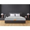 Marcapiuma Materasso Singolo Waterfoam 80x195 Alto 17 cm YOU&ME Materasso DUE IN UNO H2/H3 Medio/Rigido Ortopedico effetto Relax Rivestimento KLIMA Sfoderabile Antiacaro Traspirante 100% Made in Italy