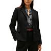 TOMMY HILFIGER PUNTO TONAL CREST SLIM BLAZER Donna
