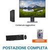 Postazione Completa - Pc Dell I7-4765T + Monitor 24" + kit mouse e tastiera USB + Chiavetta Omaggio