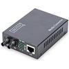 Digitus DN82110 Convertitore 10/100/1000 Gigabit Media Converter Rj45 Fibra Ottica St 1000Base-Sx,, RJ45/ST - 850nm - Gigabit, Multimode