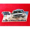 ADESIVO VINTAGE LANCIA DELTA INTEGRALE HF MARTINI RALLY OLIO FIAT AUTO WRC 80'S