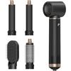 Yesay 5 in 1 Air Styler, Lonic Hairdryer Brush Set, 1000 W Automatic Winding Styling, Strong Air Drying, Curling, Straightening Brush, Styling Hair Dryer, Reduce Heat Damage