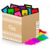 POLVO HOLI - 60 bustine da 100 g di polvere Holi - Holi Gulal Powder - 6 colori
