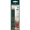 FABER-CASTELL - Matite Castell 9000 HB, 3 pezzi | Matite di grafite di qualità artistica per scrivere, abbozzare e disegnare