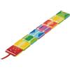 goki 62879 - Serpente magico in legno, gioco di abilità motorie colorato composto da 8 maglie quadrate, promuove le capacità motorie e il pensiero logico dei bambini, design a serpente adatto ai
