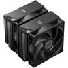 PCCOOLER CPS RT620 Digital BK Dissipatore CPU TDP 265W con display digitale in tempo reale, 6 tubi di calore in rame, due ventole FDB da 120 mm, per AMD AM4/AM5, Intel LGA 115X/1200/1700/1851