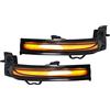 Baceyong specchietto laterale a LED per auto, compatibile con Merce-des Benz Classe A W177 A200 / A250 / A35 / A45 AMG 2019-2021, compatibile con Merce-des Benz CLA C118 2020-2021