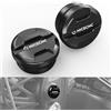 NICECNC Tappo Foro Telaio Compatible with Yamaha Tenere 700 /XTZ700 2019-2023, Nero
