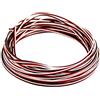 OliYin 50 Piedi 22AWG Servo Cavo 3p Line per Futaba JR RC Servo Modello di Hobby Modello di aeromobile Cablaggio 60 corex0.08mm