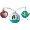 Tiny Love 2-in-1 Tummy Time Musical Mobile, Giostrina neonato con musica & luci che ruota a 360°, 0+mesi, per Passeggino Neonato, Giostrina musicale, 3 modalità musica e suoni, Meadow Days