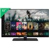 Telefunken Tv Telefunken TE32750B45I2DT Black 32 HD