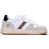 D.A.T.E. COURT SHINY Sneaker donna bianca/nera