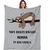Adolgutty Regalo Nonna, Regalo Nonna Compleanno, Regali per Nonna, Festa Della Mamma Nonna Regalo, Idee Regalo Nonna dai Nipote, Natale Regalo per Nonna Flanella Coperta 130 x 150cm