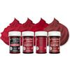 Sugarflair Colours Sugarflair Paste Colour Red, Rosso Set/4, Coloranti Alimentari, Coloranti: Ruby, Velvet Red, Blood Red, Cherry Red - Set/4