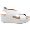 Igi&Co D.Candy, Sandali con Zeppa Donna, Bianco, 37 EU