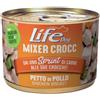 Life petcare Life Dog Mixer Crocc Petto di Pollo Lattina 150gr