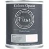 FLEUR DESIGNER'S PAINT | Pittura Chalk Paint Opaca, 750 ml, Senza Carteggiare, Multisuperficie, Colore F07 Sugar, Effetto Gesso, Per Pareti e Mobili, Extra Opaco, Ad Acqua, Made in Italy