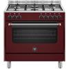 Bertazzoni La Germania Americana AMN965EVIV24 cucina Elettrico Gas Rosso
