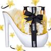 BRUBAKER Cosmetics Lusso Vanilla Spa Set Bagno e Doccia - Set 6 Pezzi Per Bagno e Doccia - Set Regalo in Ceramica a Stiletto in Oro Bianco