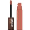 Maybelline New York Rossetto Matte SuperStay Matte Ink, Tinta Labbra a Lunga Tenuta, Colore Intenso e Vibrante, No Transfer, Coffee Edition, Hazelnut Hypnotizer (260), 5 ml