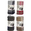 VESTIAMO CASA - Plaid Coperta in pile decoro a quadri 125x150cm