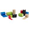 Farmaban cpk sport 10 cm x 4,5 m beige bende elastiche di sostegno coesive in tnt dispenser box 15 pezzi