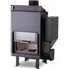 Girolami Termocamino policombustibile Girolami TC EVO BIO 80 30 kW caricatore lato destro 3057+KLPDX