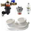 accessori climamarket.it Kit installazione caldaia con defangatore - dosatore di polifosfati - neutralizzatore di condensa - scarico fumi sdoppiato universale SPKS-900