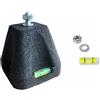 Niccons Supporto a pavimento Niccons BABY SUMO antivibrante 100x100x100 mm 6868-245-01