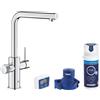Grohe Depuratore acqua Grohe Blue Pure Minta - kit miscelatore lavello cucina + filtro 30601000_41136000