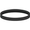 Stabile Guarnizione in silicone nera diam. 80 mm per scarico fumi stufa a pellet e caldaia a pellet 18010