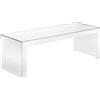 Kartell - Console bassa Invisibles - Trasparente - policarbonato - Designer Tokujin Yoshioka