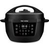Instant Pot Multicooker XL 7.1L 7-in-1 Smart Cooker - pentola a pressione, slow cooker, cuociriso, padella per saltare, yogurtiera, vaporiera e scaldavivande, Nero