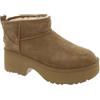 UGG Stivali da donna Classic Ultra Mini New Heights Fashion, Castagna, 42 EU