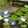 Storm's Gartenzaubereien Miniteich - Set completo con rana galleggiante in ceramica e ciotole per lumini