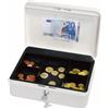 Wedo 145300H Gr. 3 Cassetta Portavalori con Clip, 25.2 x 18.0 x 9.0 cm, Bianco