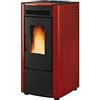 EXTRAFLAME KETTY EVO 2.0 STUFA PELLET VENTILATA POTENZA 6.5KW PERGAMENA 1280214