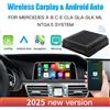 AUTOABC Carplay wireless adatto per Mercedes Benz ABCE CLA GLA GLK ML Sprinter NTG4.5 Becker Modulo Navigazione automatica Android