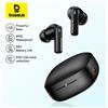 Baseus Bowie E19 Auricolari wireless Bluetooth 5.3 Big Bass Driver da 12 mm IPX5 Auricolari impermeabili Durata della batteria di 33 ore Cuffie - White