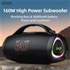 ZEALOT-S98 Altoparlante Bluetooth portatile da 160 W Altoparlante Bluetooth impermeabile 36000 mAh Subwoofer TWS wireless Suporrt USB/TF/AUX Luce RGB - Black