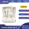 realme Versione globale realme Buds Air 7 Auricolare senza fili 52dB Cancellazione attiva del rumore Bluetooth 5.4 Fino a 52 ore di durata della batteria - Slate Gray