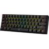 Redragon K630 Dragonborn Tastiera da gioco RGB cablata al 60% sostituibile a caldo, tastiera meccanica compatta a 61 tasti