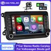 gearelec Android 13 Autoradio per VW Volkswagen Seat Golf Passat Jetta 7 pollici Autoradio CarPlay Android Auto GPS Bluetooth FM WiFi - 1-32GB